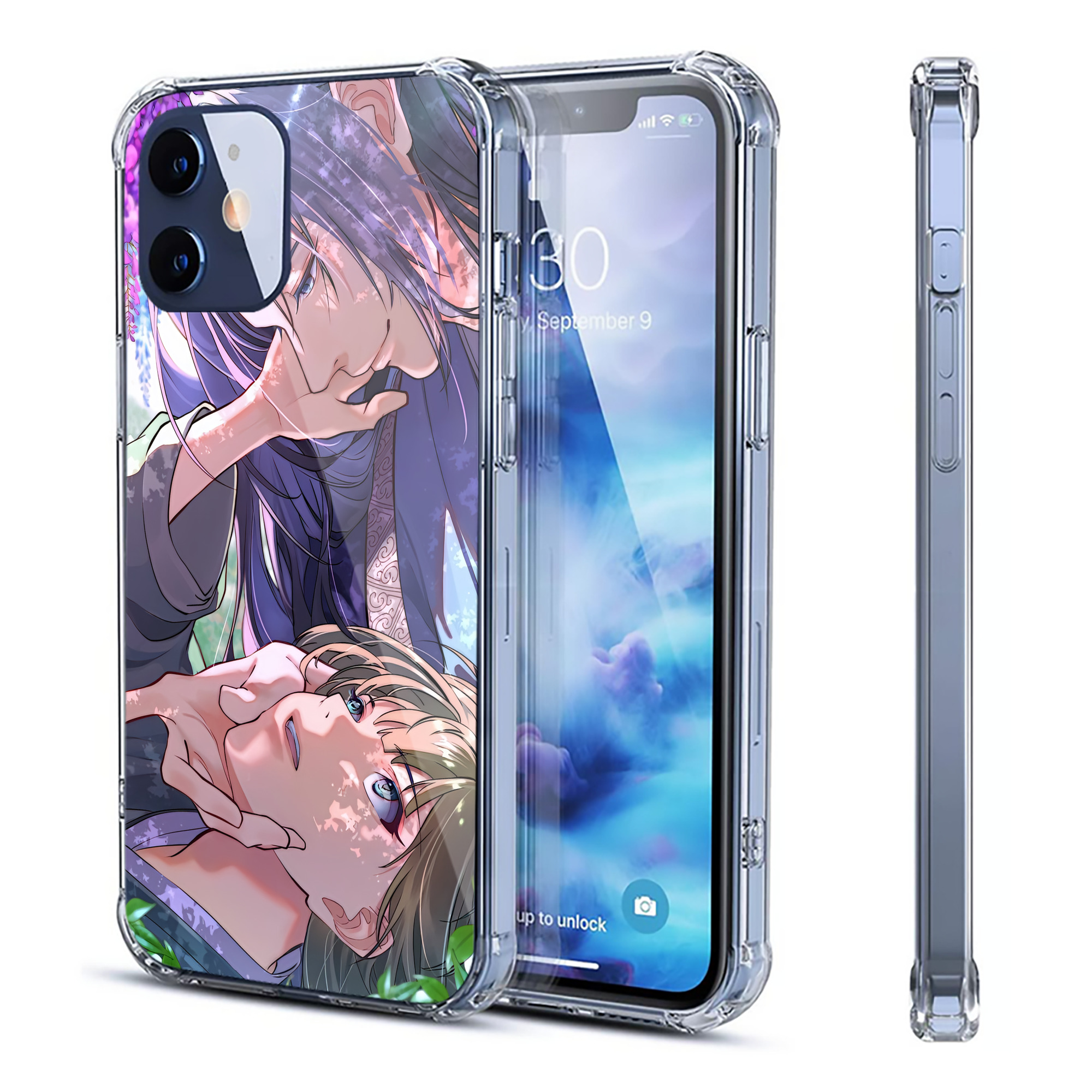 （画像用） 薬屋のひとりごと The Apothecary Diaries 【iPhone 12シリーズ対応】透明スマホケース（クリアソフトケース）